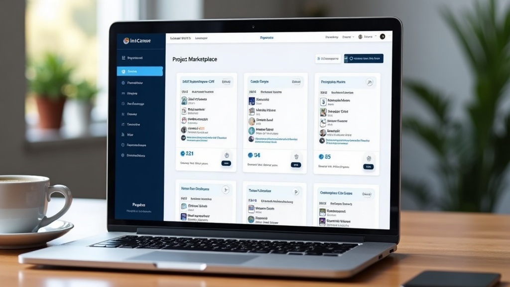 SubmittalWorks project marketplace dashboard